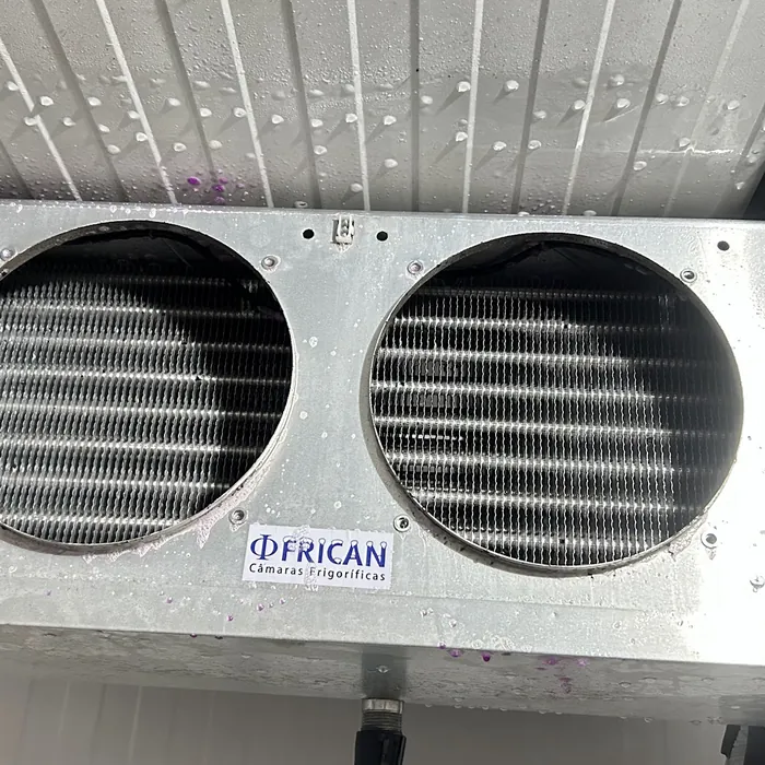 Evaporador de câmara fria Frican com dois ventiladores