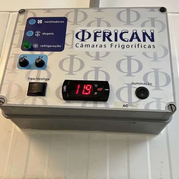 Painel de controle de câmara frigorífica Frican